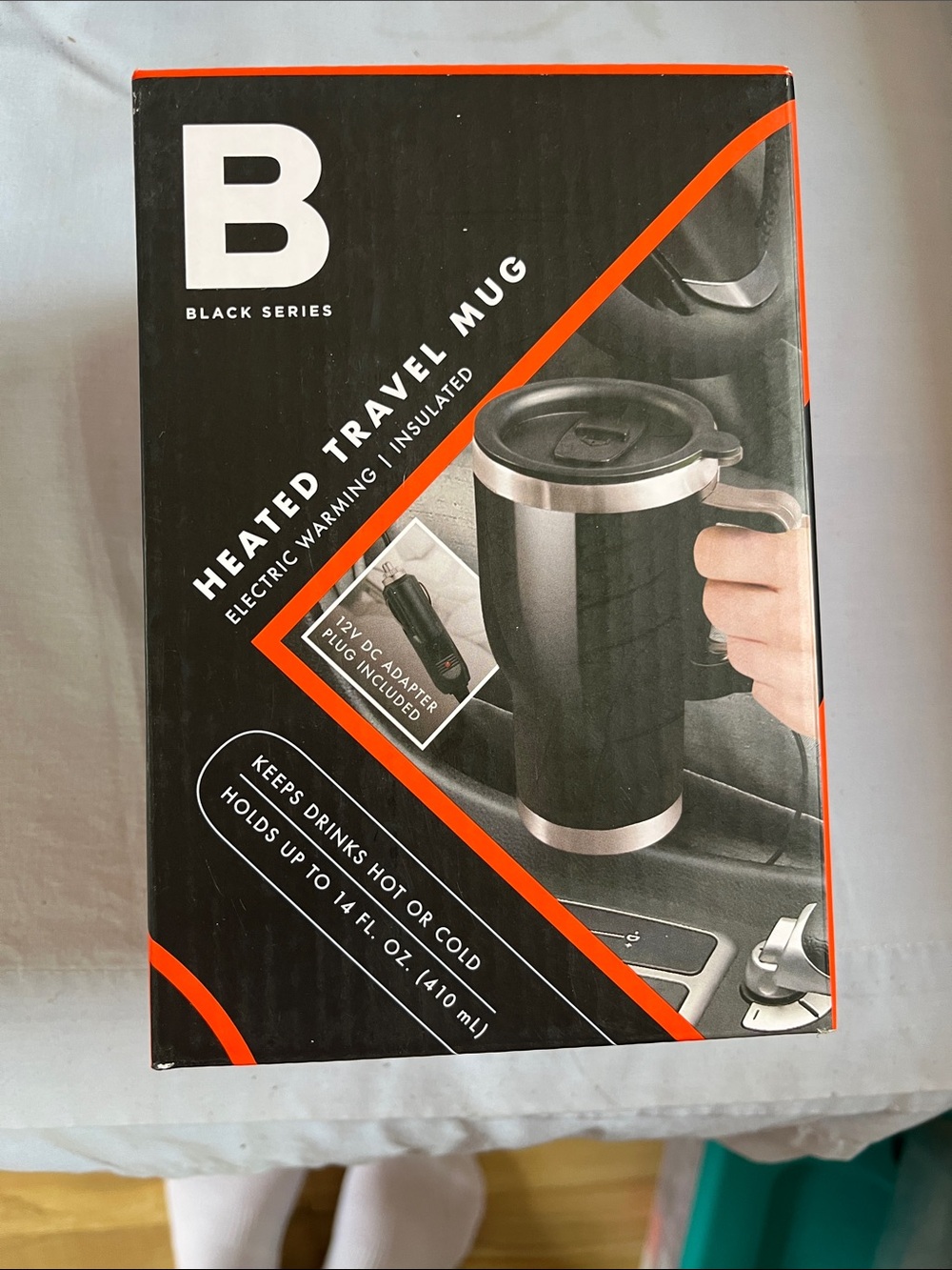 Heated Travel Mug - Black